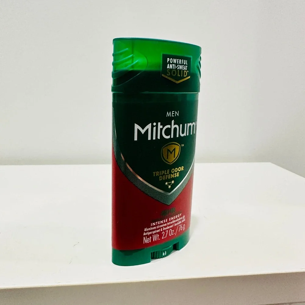 Mitchum Men Triple Odor Defense Intense Energy Invisible Solid Deodorant 2.7oz